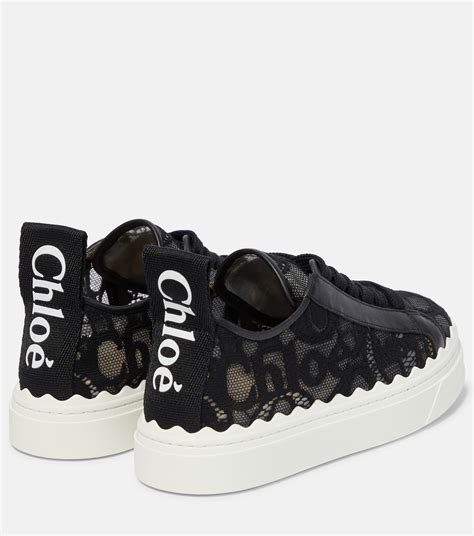 chloe sneakers lauren|chloe lace sneakers.